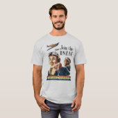 Fly with the Victory Squadrons | World War 2 T-shirt (Voorkant volledig)