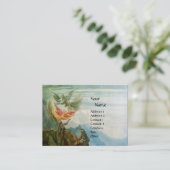 FLYANGELS MONOGRAM GEMSTONE yellow topaz Visitekaartje (Staand voorkant)