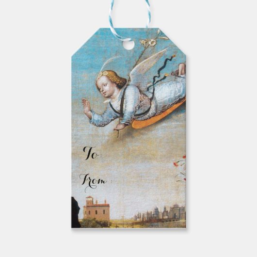 FLYANNUNCIATION ANGEL CADEAULABEL (Voorkant)