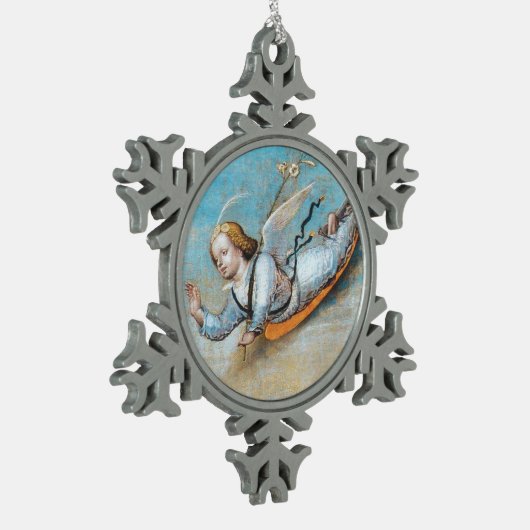 FLYANNUNCIATION ANGEL TIN SNEEUWVLOK ORNAMENT (Links)