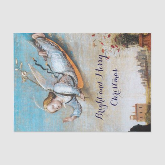 FLYANNUNCIATION ANGEL TISSUEPAPIER (Voorkant)