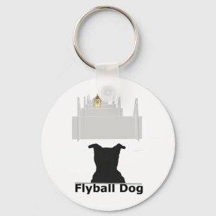 Flyball Dog Sleutelhanger