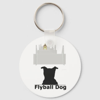 Flyball Dog Sleutelhanger