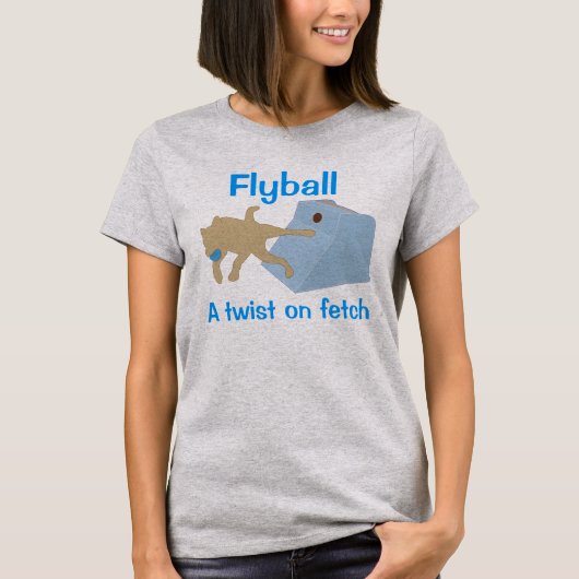 Flyball Twist Vrouwen T T-shirt (Voorkant)