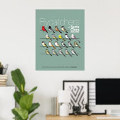 Flycatchers voor het Poster van Santa Clara County (Thuiskantoor)