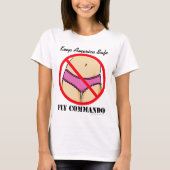 FlyCommando-panties T-shirt (Voorkant)