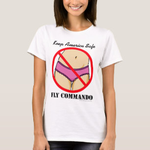 FlyCommando-panties T-shirt