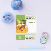 Flyer Beauty Salon Spa Green 3 Sjabloon Small (Enkel)