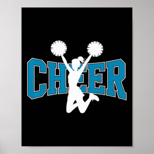 Flyer Cheerleader Cheerleading Team Cheerleader G Poster
