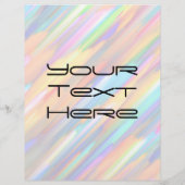 Flyer Colorful digital art-splashing G391 (Achterkant)