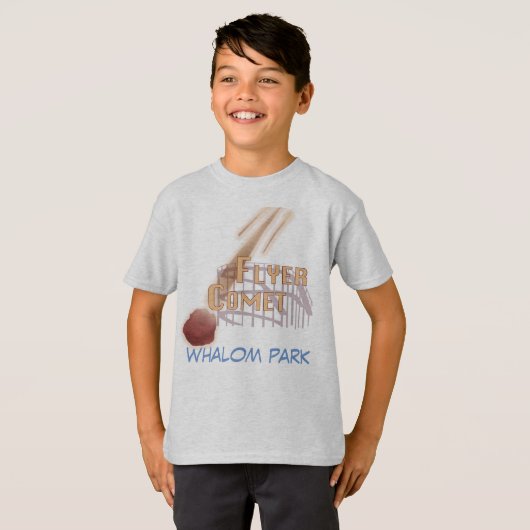 Flyer Comet Kinder T-shirt (Voorkant volledig)