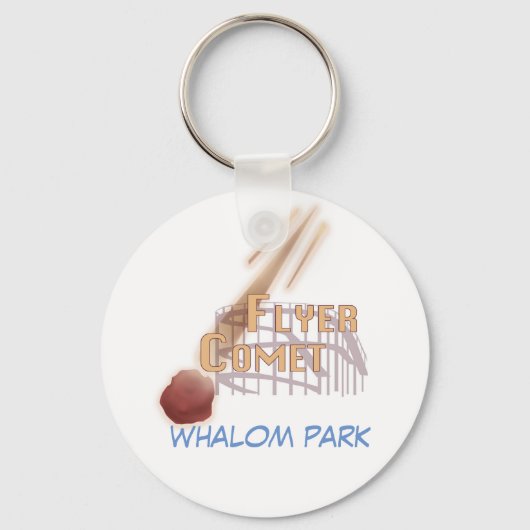 Flyer Comet Sleutelhanger (Voorkant)