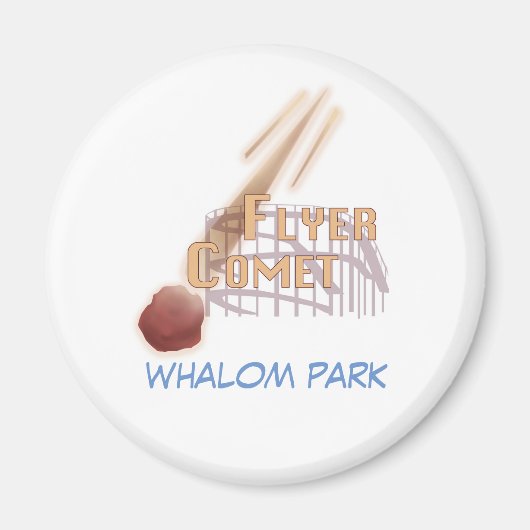 Flyer Comet Whalom Park Magnet (Voorkant)