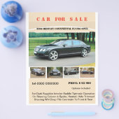 flyer customizable text and photos sale (Enkel)