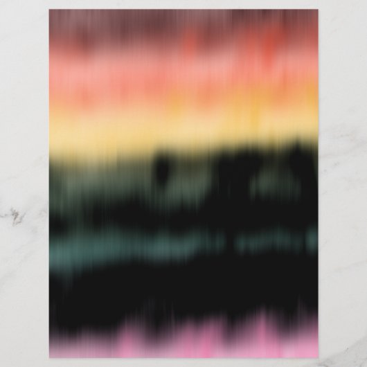 Flyer, Digital Tie Dye Flyer (Voorkant)