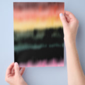 Flyer, Digital Tie Dye Flyer (Hand)