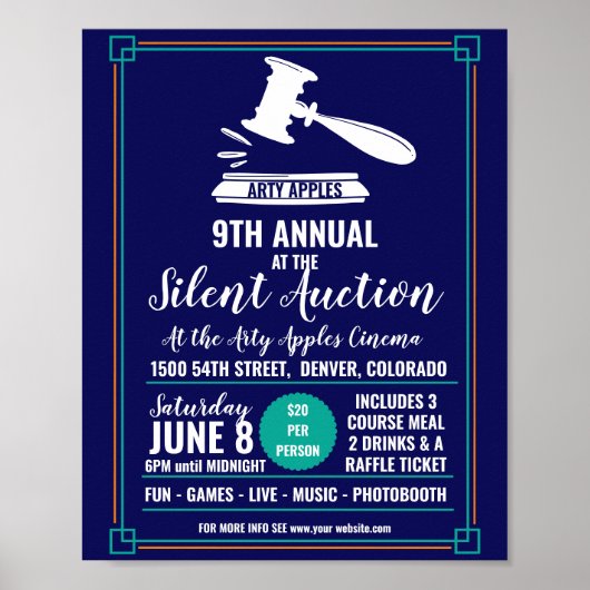 Flyer en poster voor het aantrekken van een Silent (Voorkant)