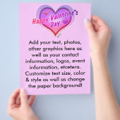 FLYER - Fijne Valentijnsdag (Hand)