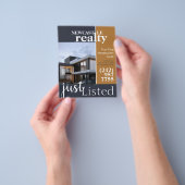 Flyer Makelaar Vastgoed (Hand)