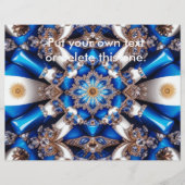 Flyer met Argentijnse kleuren (Voorkant)