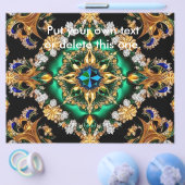 Flyer met Braziliaanse kleuren Design (Enkel)