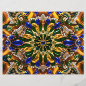 Flyer met Brazilië Kleuren Design (Achterkant)