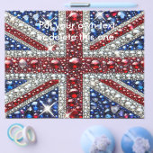 Flyer met Britse kleuren ontwerp (Enkel)