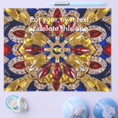 Flyer met Colombia Kleuren Design (Enkel)