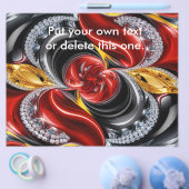 Flyer met Duitse kleuren Design (Enkel)