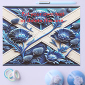 Flyer met het ontwerp van Scottish Thistles (Enkel)