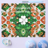 Flyer met Ierland Kleuren Design (Enkel)