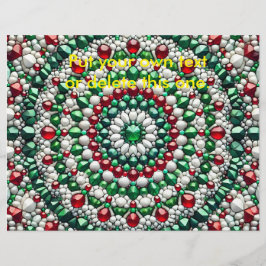 Flyer met Italiaanse kleuren Design