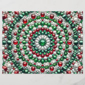 Flyer met Italiaanse kleuren Design (Achterkant)