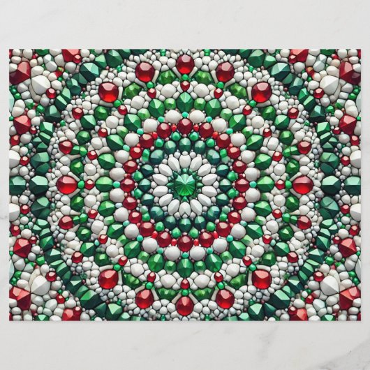 Flyer met Italiaanse kleuren Design (Achterkant)