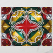 Flyer met Los Angeles Kleuren Design (Voorkant)