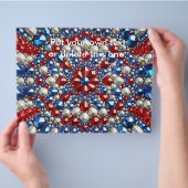 Flyer met Nederlands Kleuren Design (Hand)