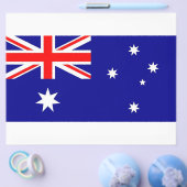 Flyer met vlag van Australië (Enkel)