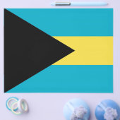 Flyer met vlag van Bahama's (Enkel)