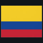Flyer met vlag van Colombia<br><div class="desc">Voeg een vleugje Colombiaanse trots toe aan uw promotionele inspanningen met onze exclusieve flyer met de vlag van Colombia! Deze flyer is gemaakt met nauwgezette aandacht voor detail en is meer dan alleen een functioneel adverteren hulpmiddel; het is een viering van het erfgoed en de culturele trots van Colombia. Het...</div>