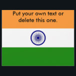 Flyer met vlag van India<br><div class="desc">Vang de aandacht met onze opvallende flyer met de vlag van India! Deze levendige flyer is perfect voor het promoten van evenementen, diensten of speciale aanbiedingen terwijl je je verbinding met de Indiase cultuur viert. De gedurfde kleuren van de Indiase vlag worden prominent weergegeven, waardoor deze flyer een unieke en...</div>
