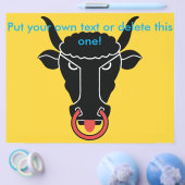 Flyer met vlag van kanton Uri, Zwitserland (Enkel)