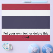 Flyer met vlag van Thailand (Enkel)
