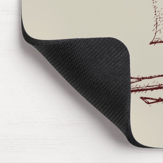 flyer muismat (Hoek)