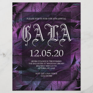Flyer Nieuwjaarsfeest Benefit Gala