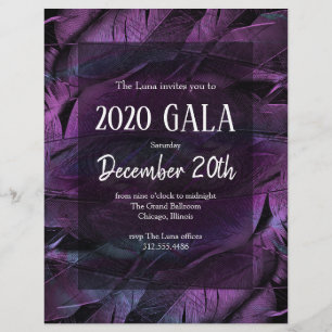 Flyer Nieuwjaarsfeest Benefit Gala