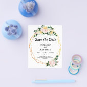 Flyer om budget te besparen voor Save the Date (Enkel)