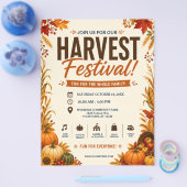 Flyer Oogstfeest (Enkel)