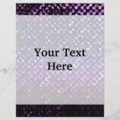 Flyer Paarse Crystal Bling Strass (Achterkant)