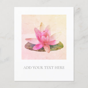 FLYER: PINK LOTUS FLYER