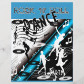 Flyer Rock'n Roll Retro Dance Party (Voorkant)